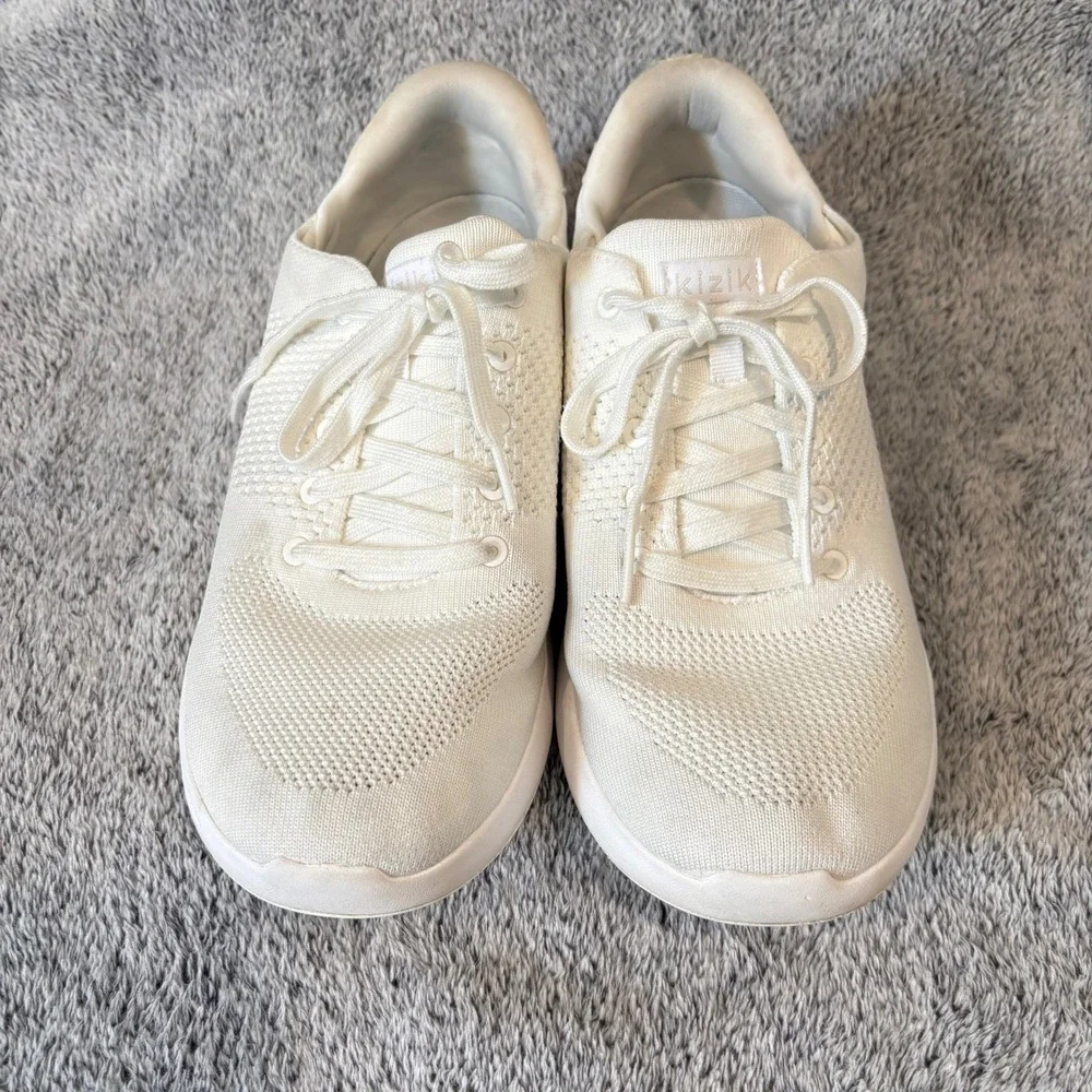 Kizik Lima Sneakers Mens 19W Womens 11.5W White‎ Shoe Hands Free Mesh 19652